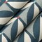 Patio Marine - Blue Abstract & Geometric Upholstery Fabric 54 Inches"